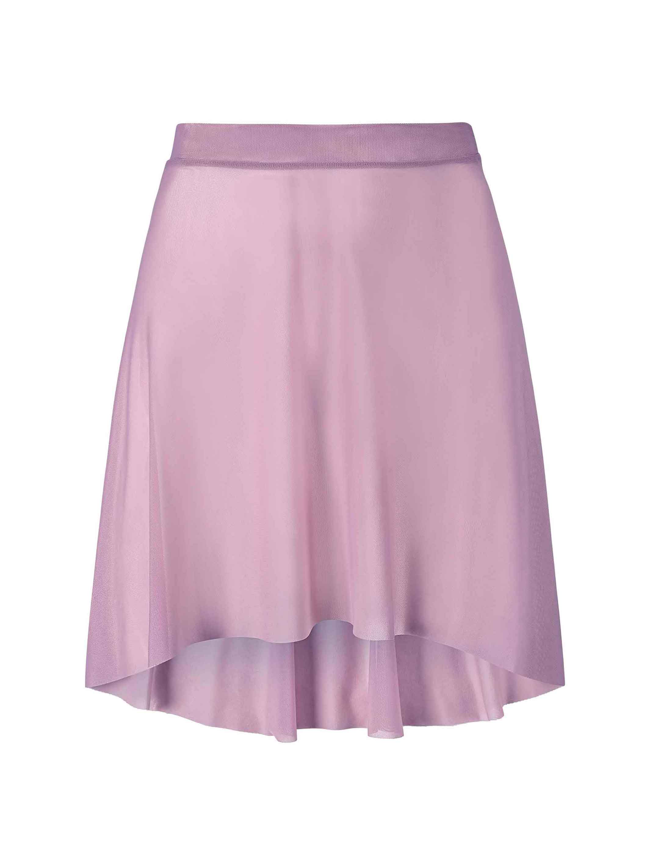 Lilac Short Mesh Skirt