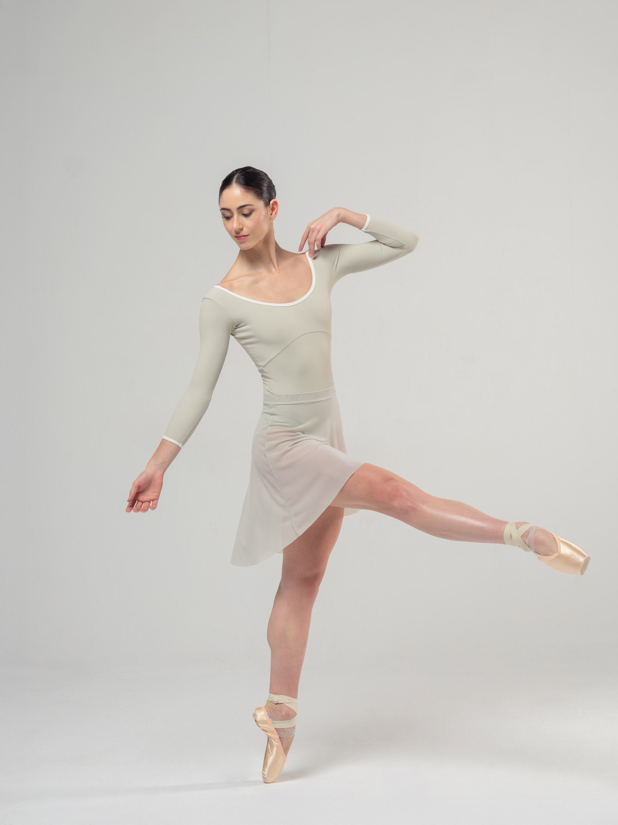 Alma Mist Green Leotard