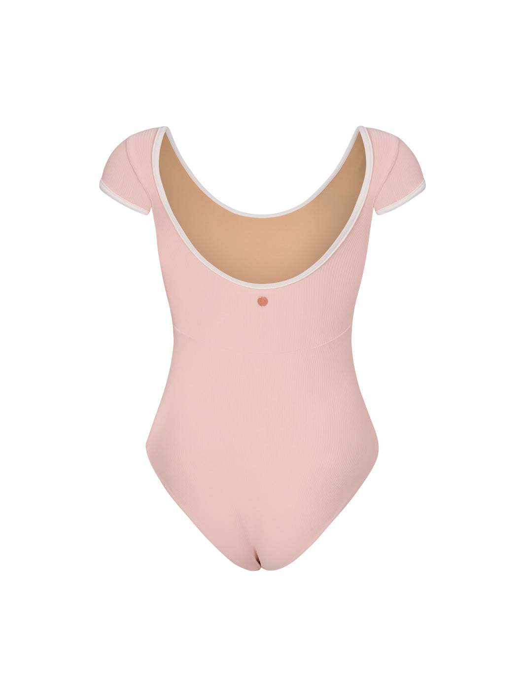 Alma Short Sleeve Ballet Pink Leotard