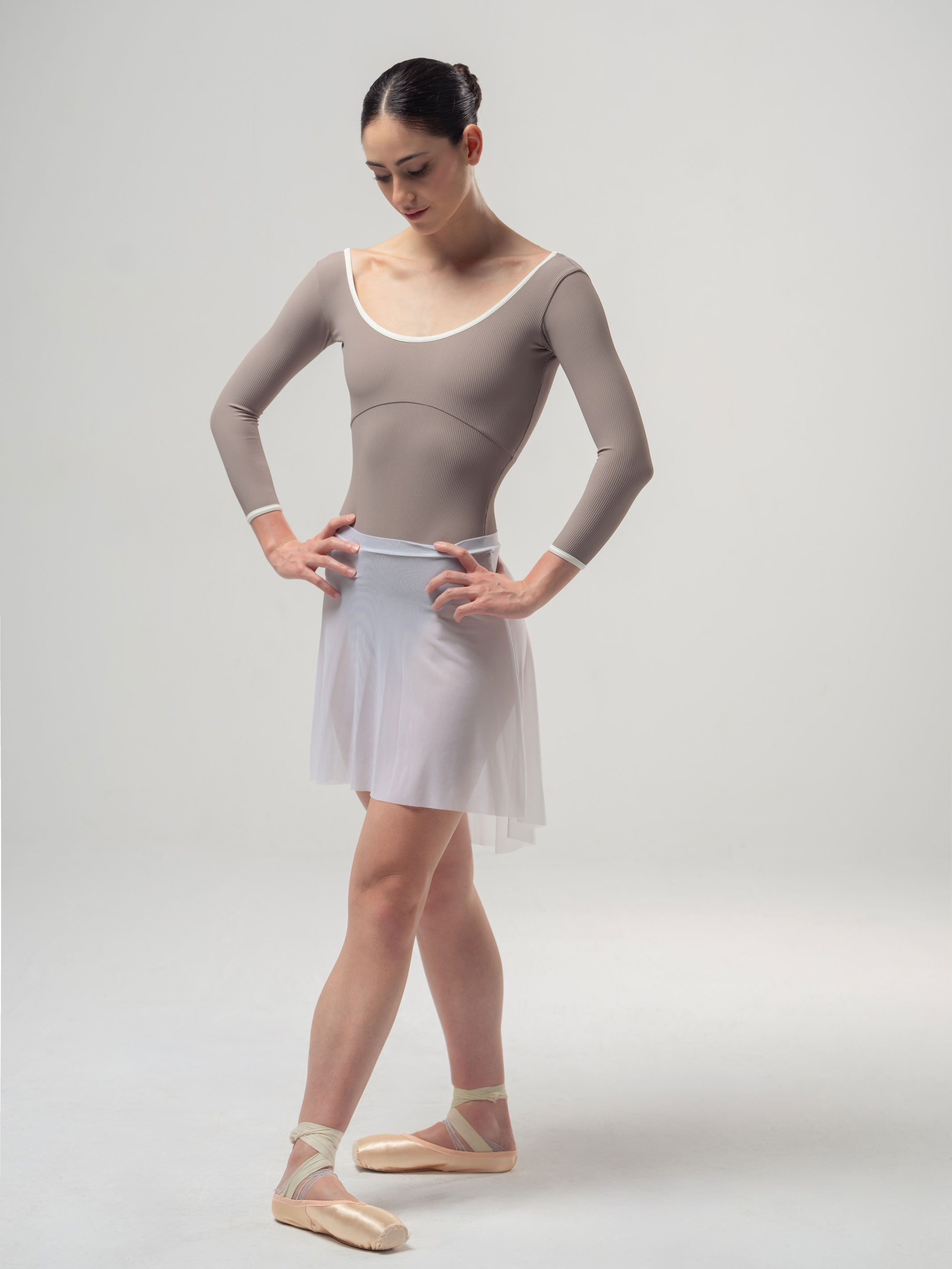 Alma Soft Brown Leotard