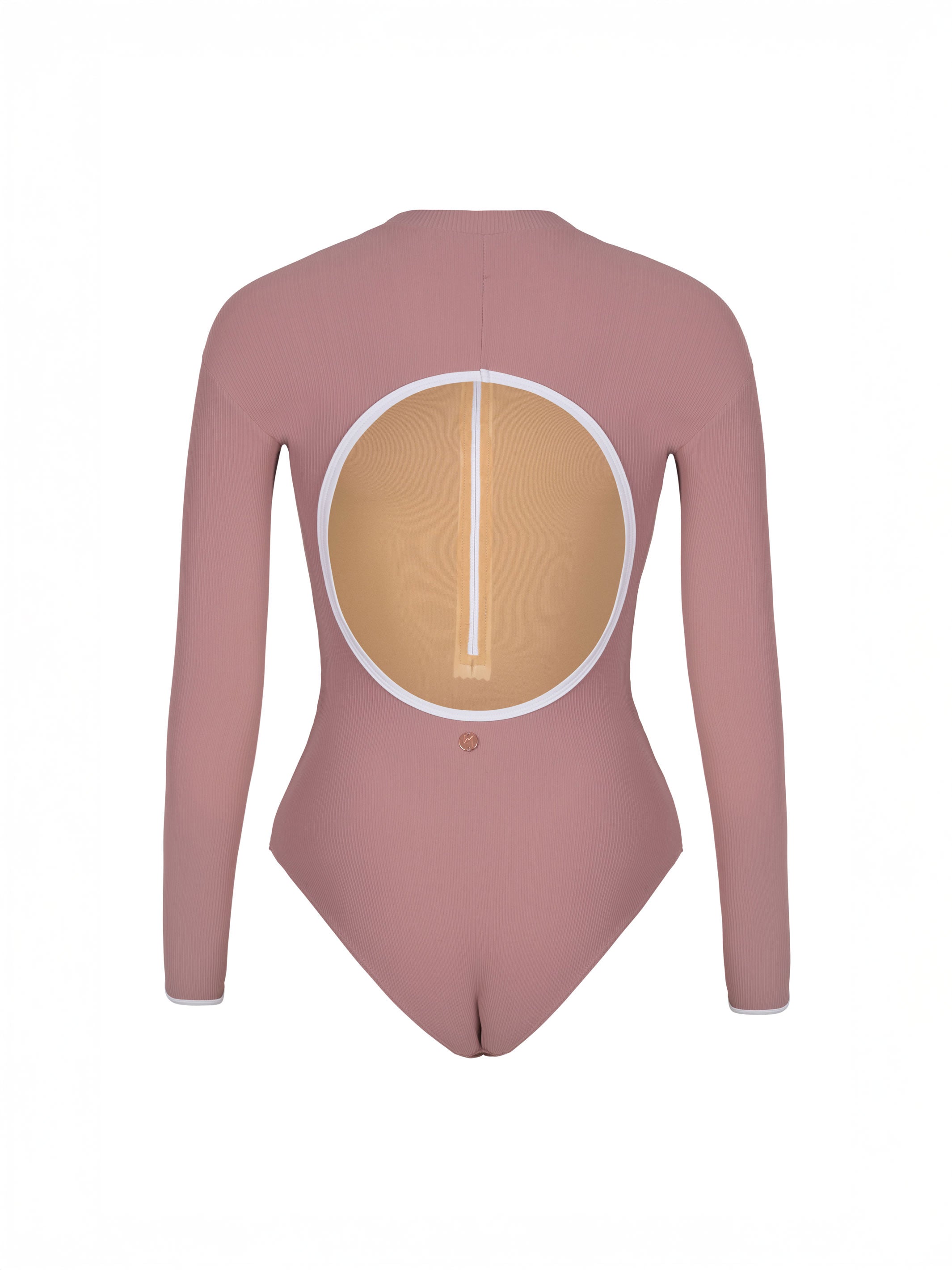 Aura Long Sleeve Dusty Rose Leotard