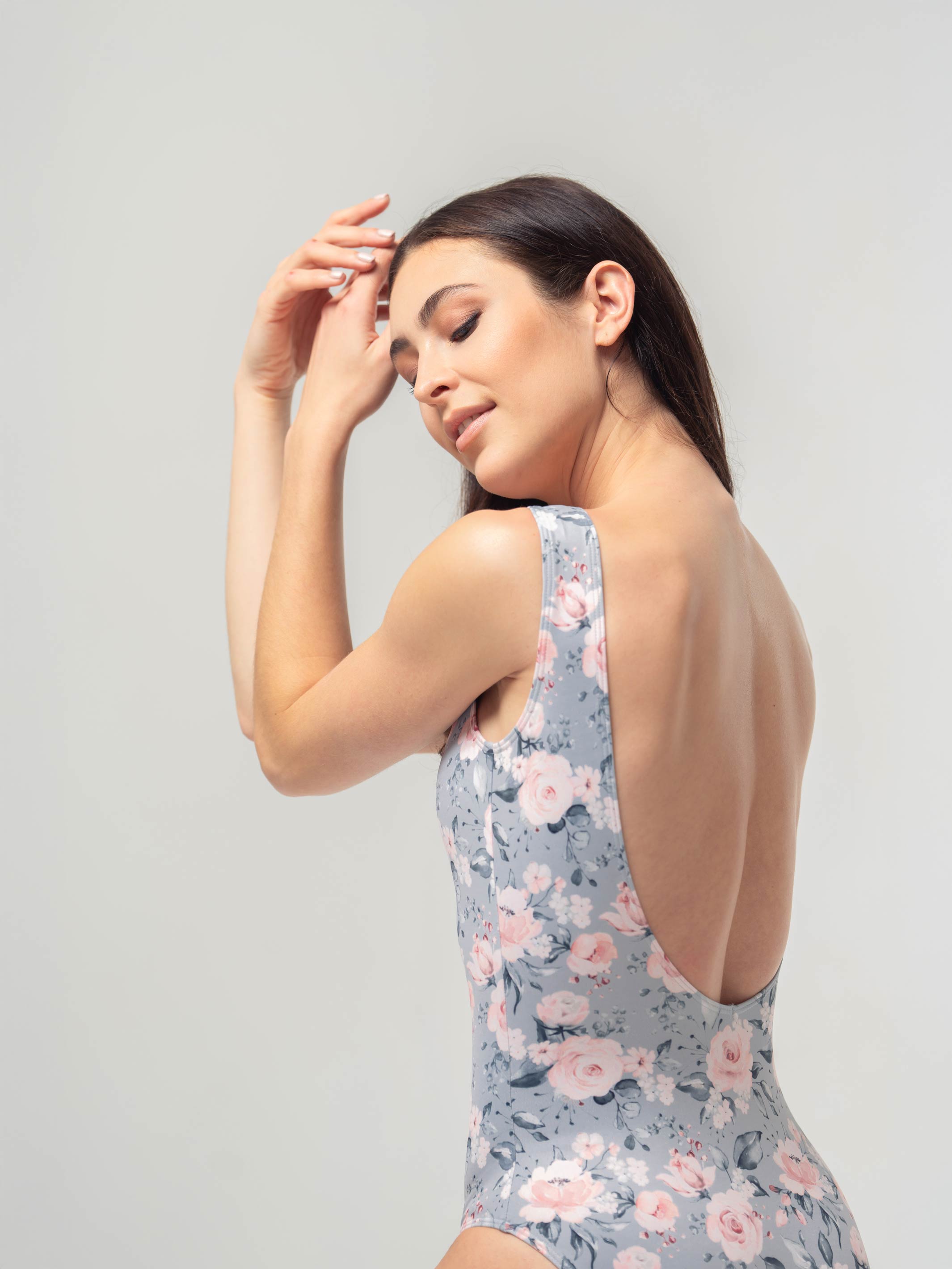 Diana Gray Rose Leotard
