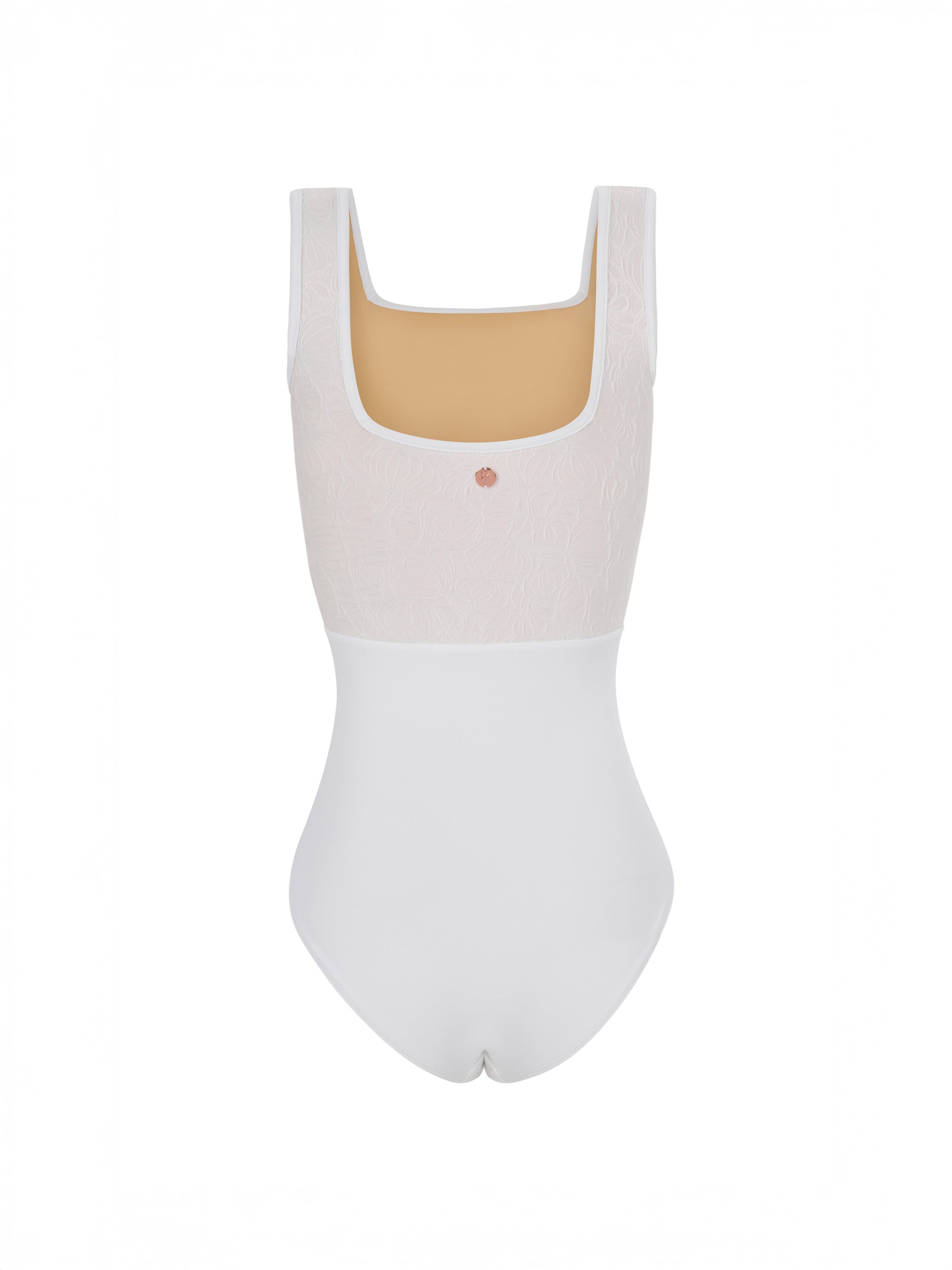 Flora Pearl White Leotard