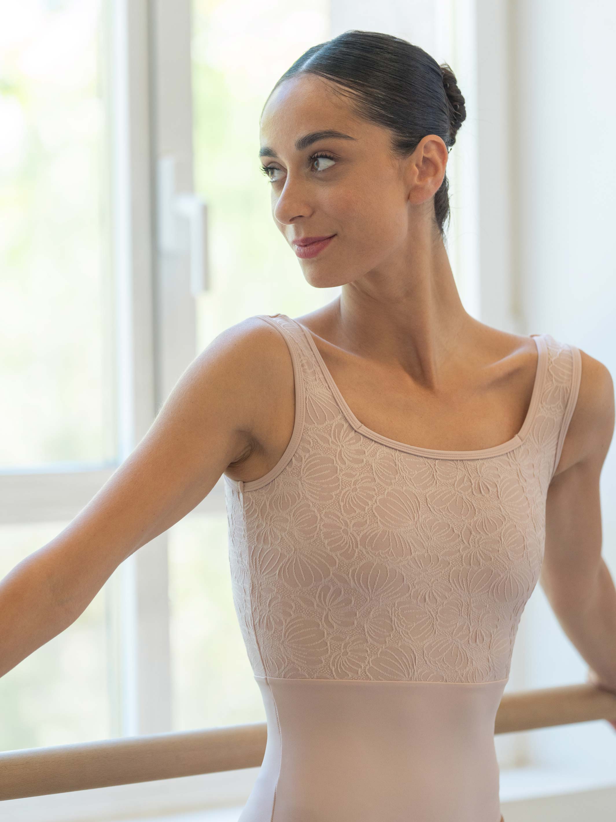 Flora Petal Pink Leotard