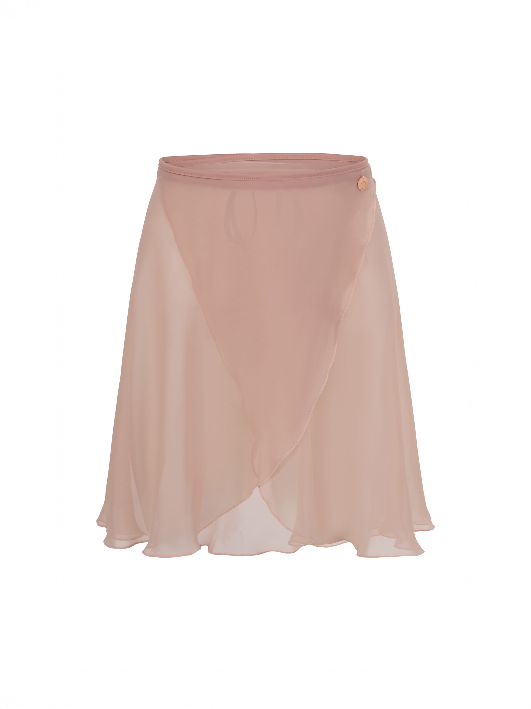 Coral Wrap Skirt