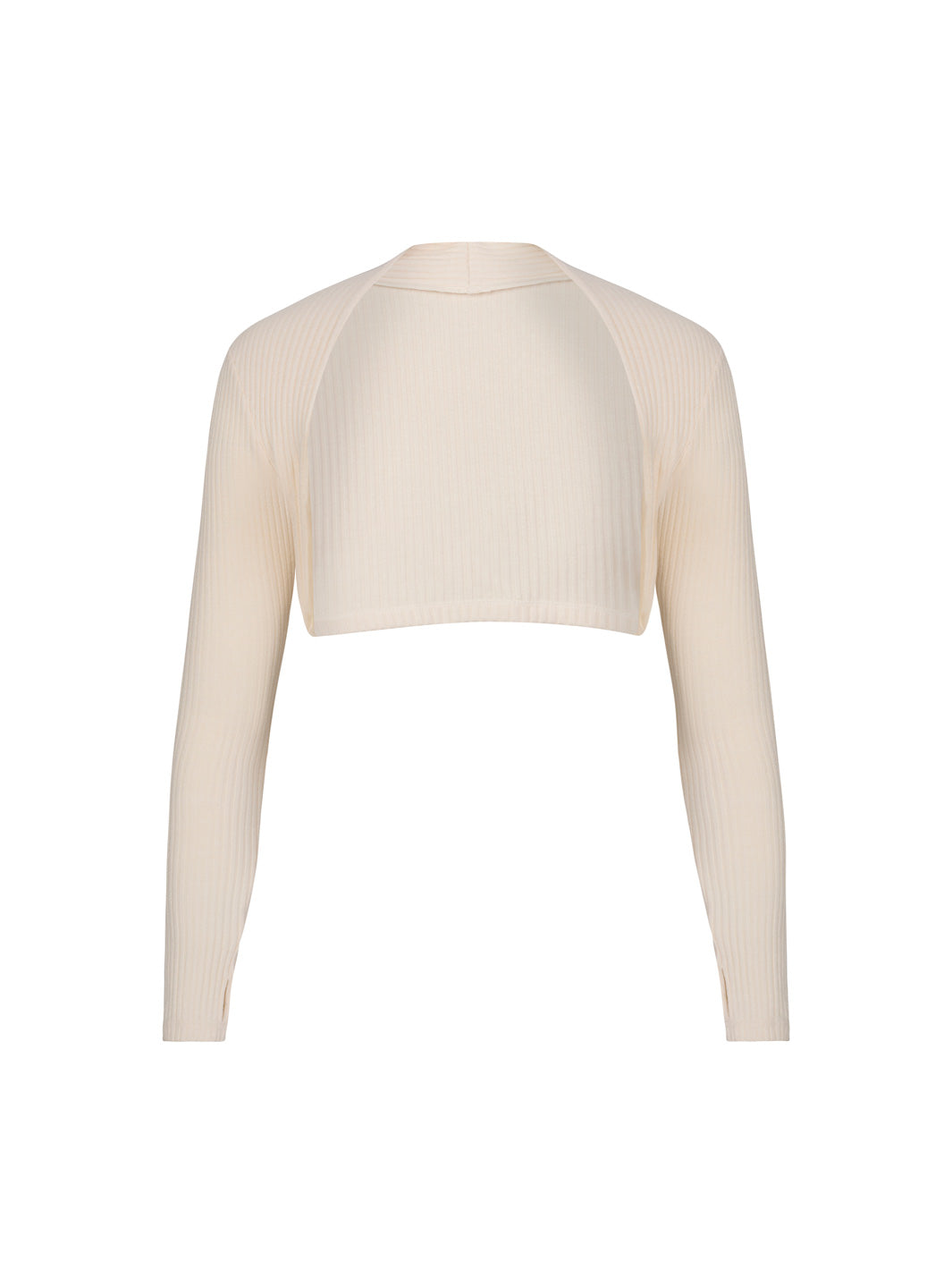 Light Cream Knit Ballet Bolero