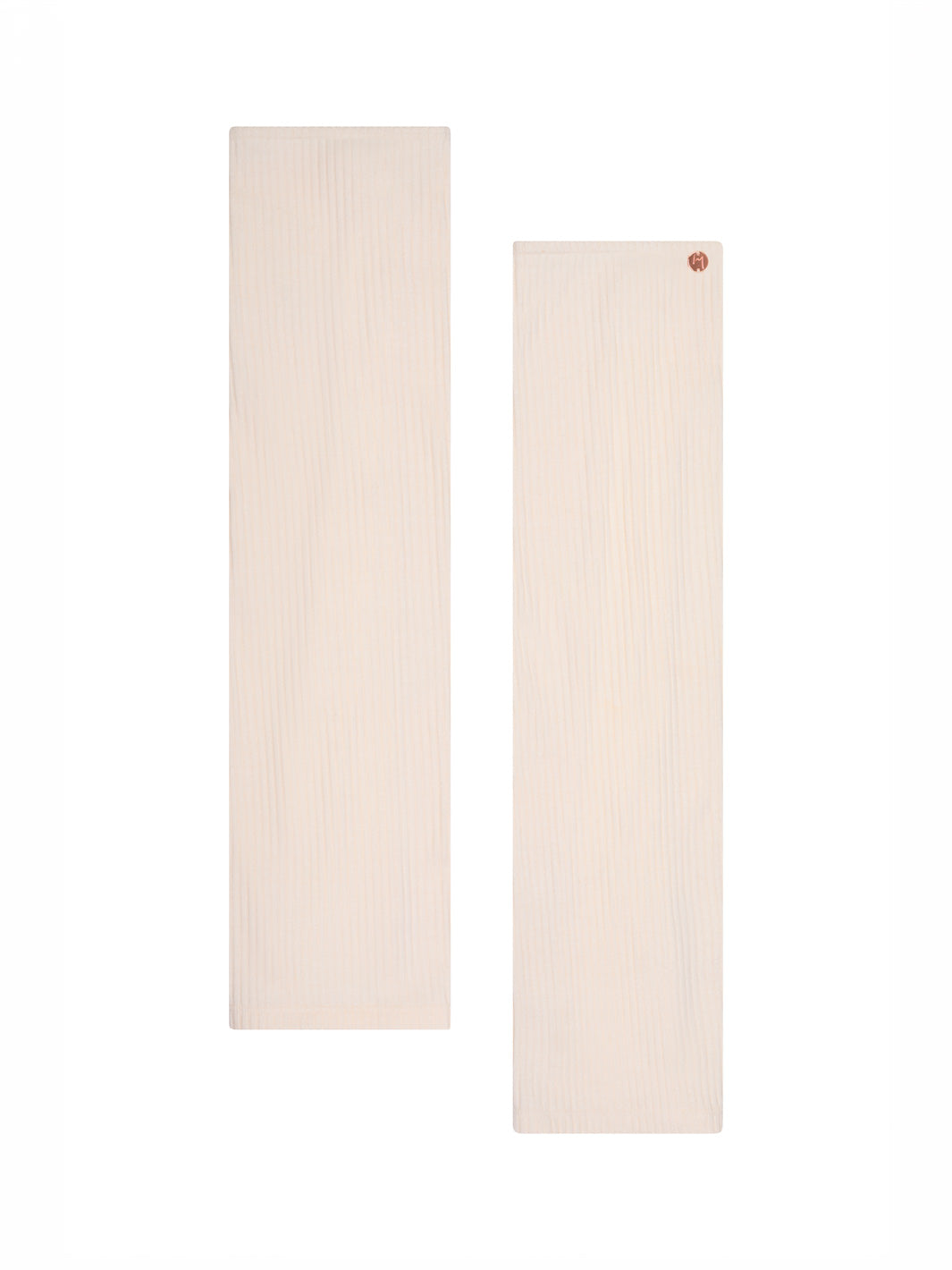 Light Cream Knit Leg Warmers