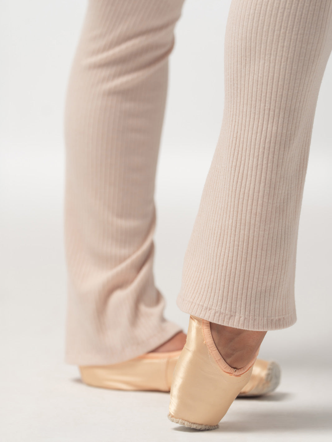 Soft Pink Knit Leg Warmers
