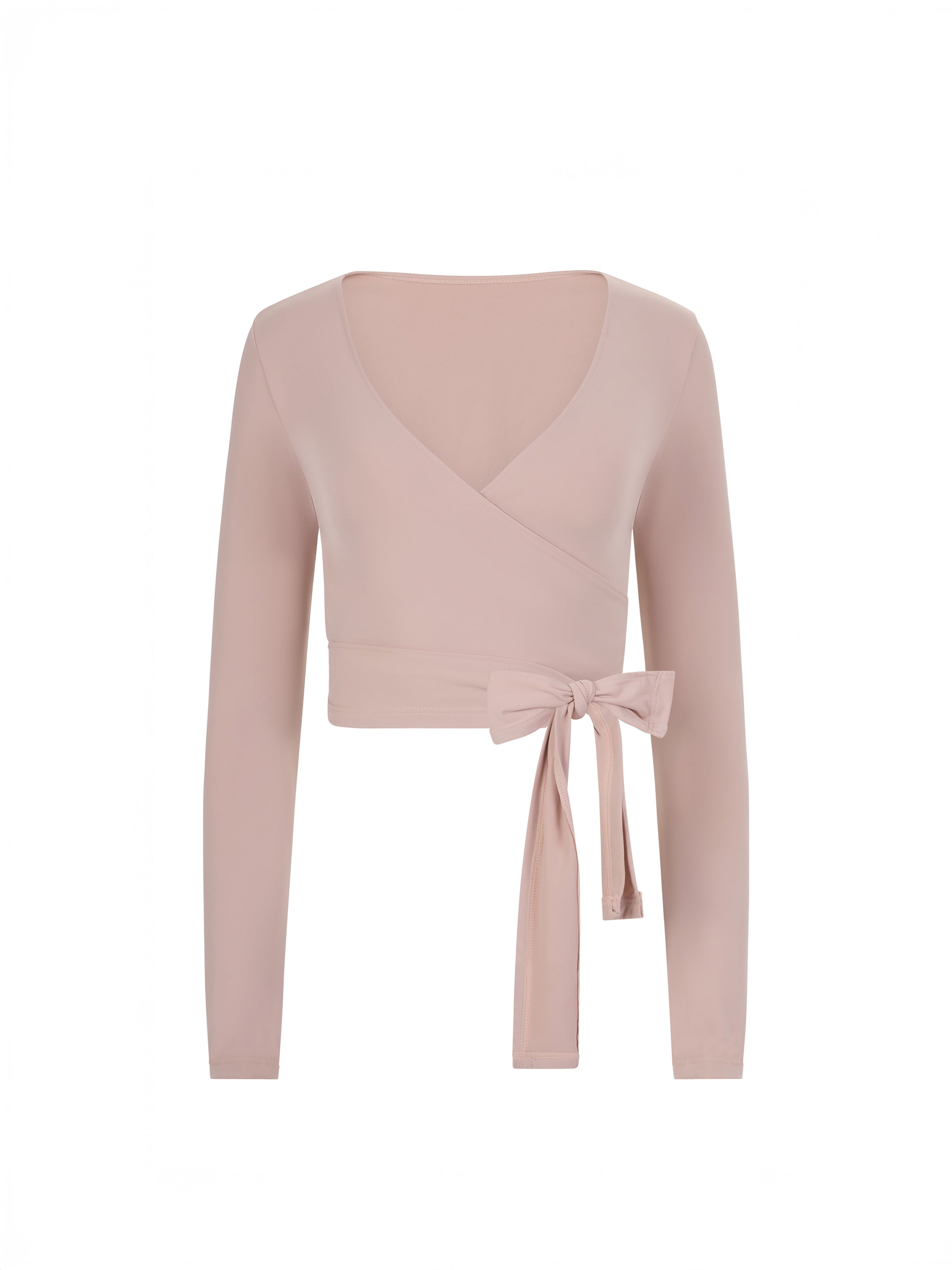 Petal Pink Wrap Top
