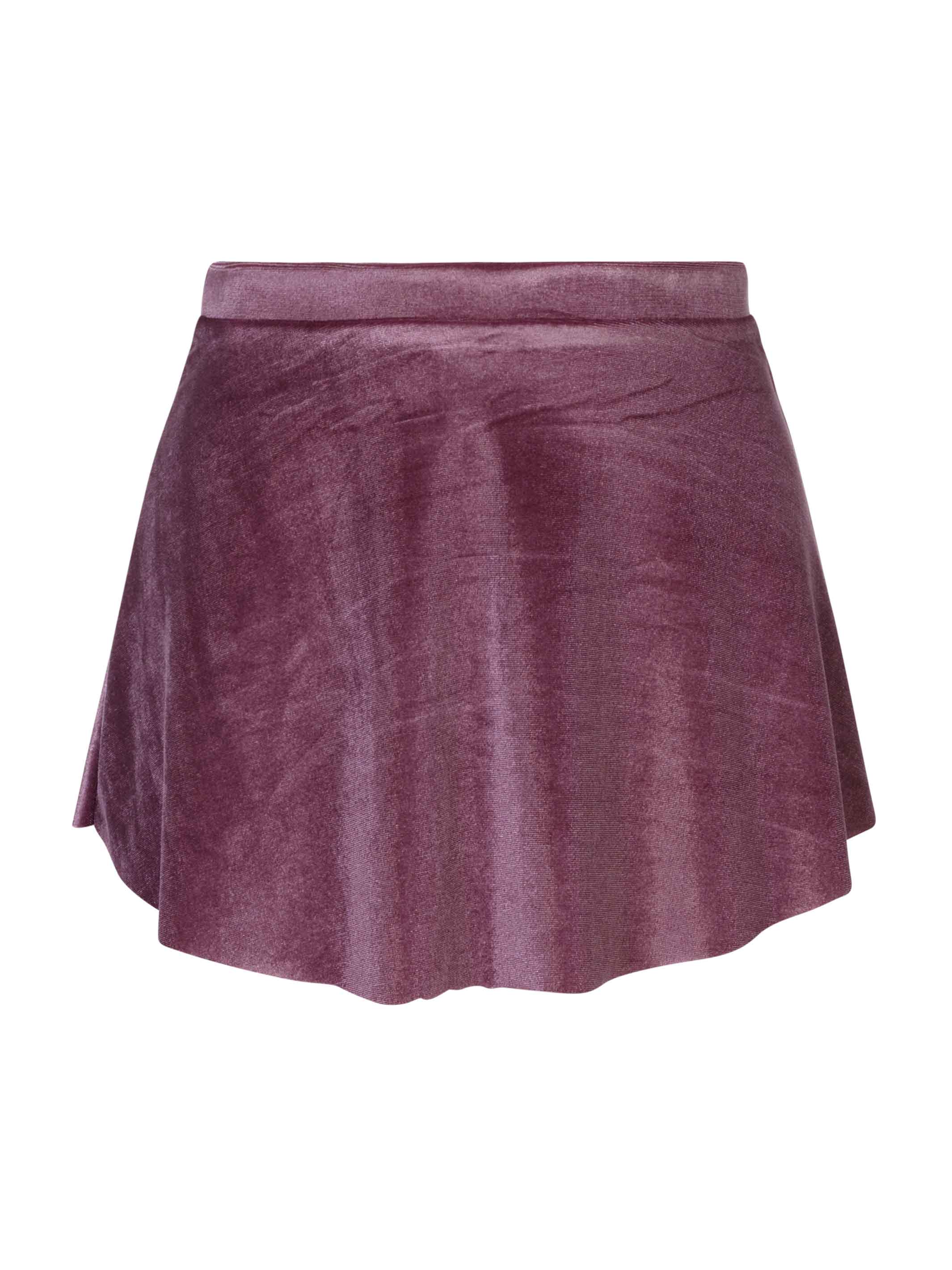 Short Velvet Skirt - Main Image
